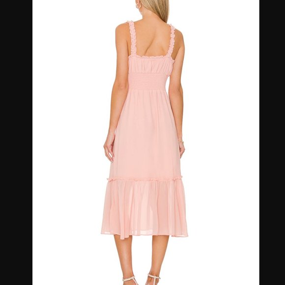 Arden Midi Dress by Lovers and Friends via Revolve - Picture 3 of 3